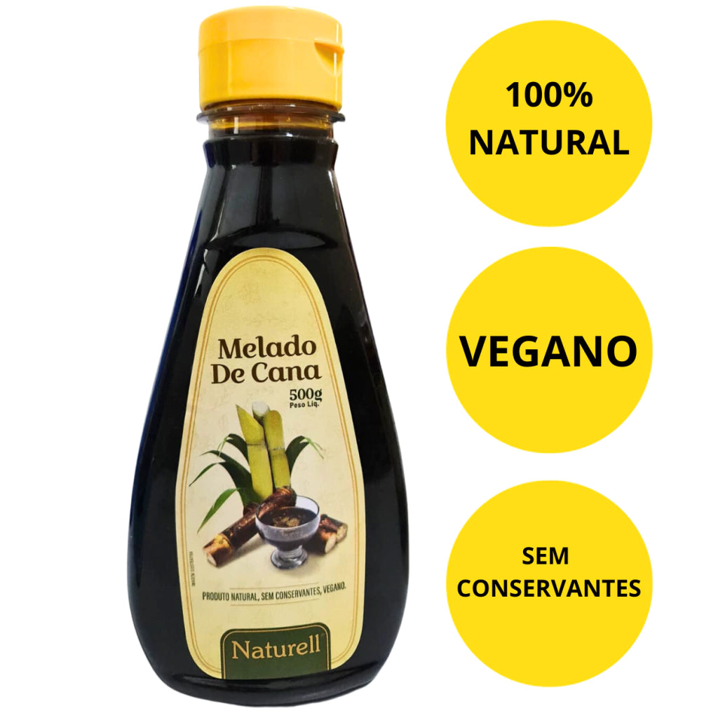 Melado de Cana Natural Bisnaga 500g