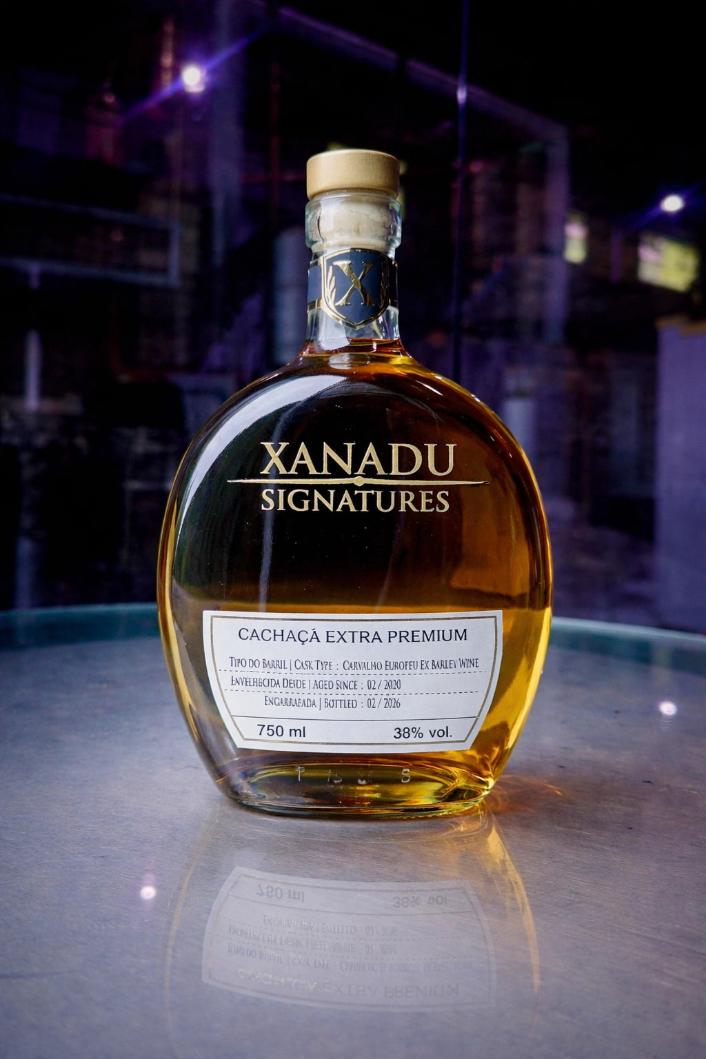 Cachaça Extra Premium 6 anos Xanadu Signature 750ml