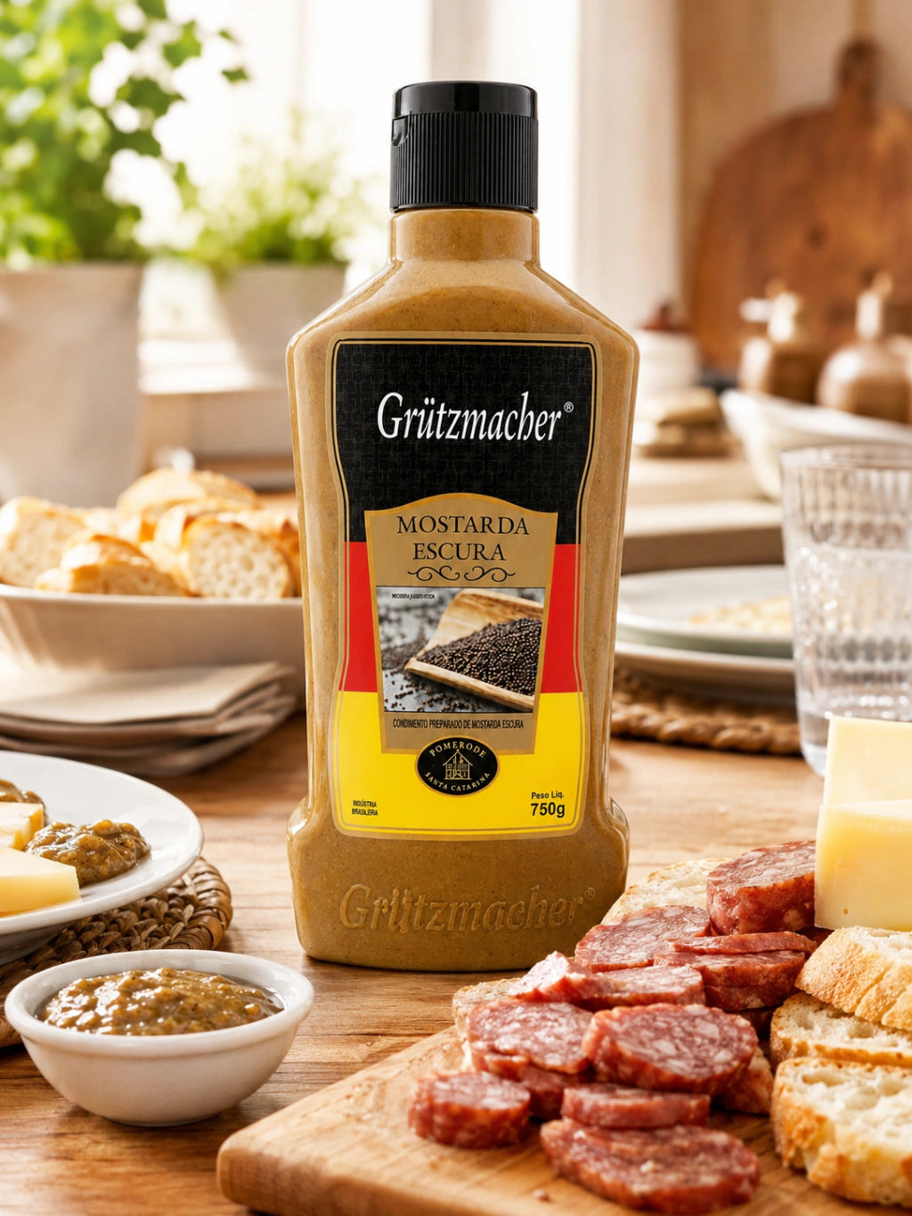 Mostarda Escura Grutzmacher 750g