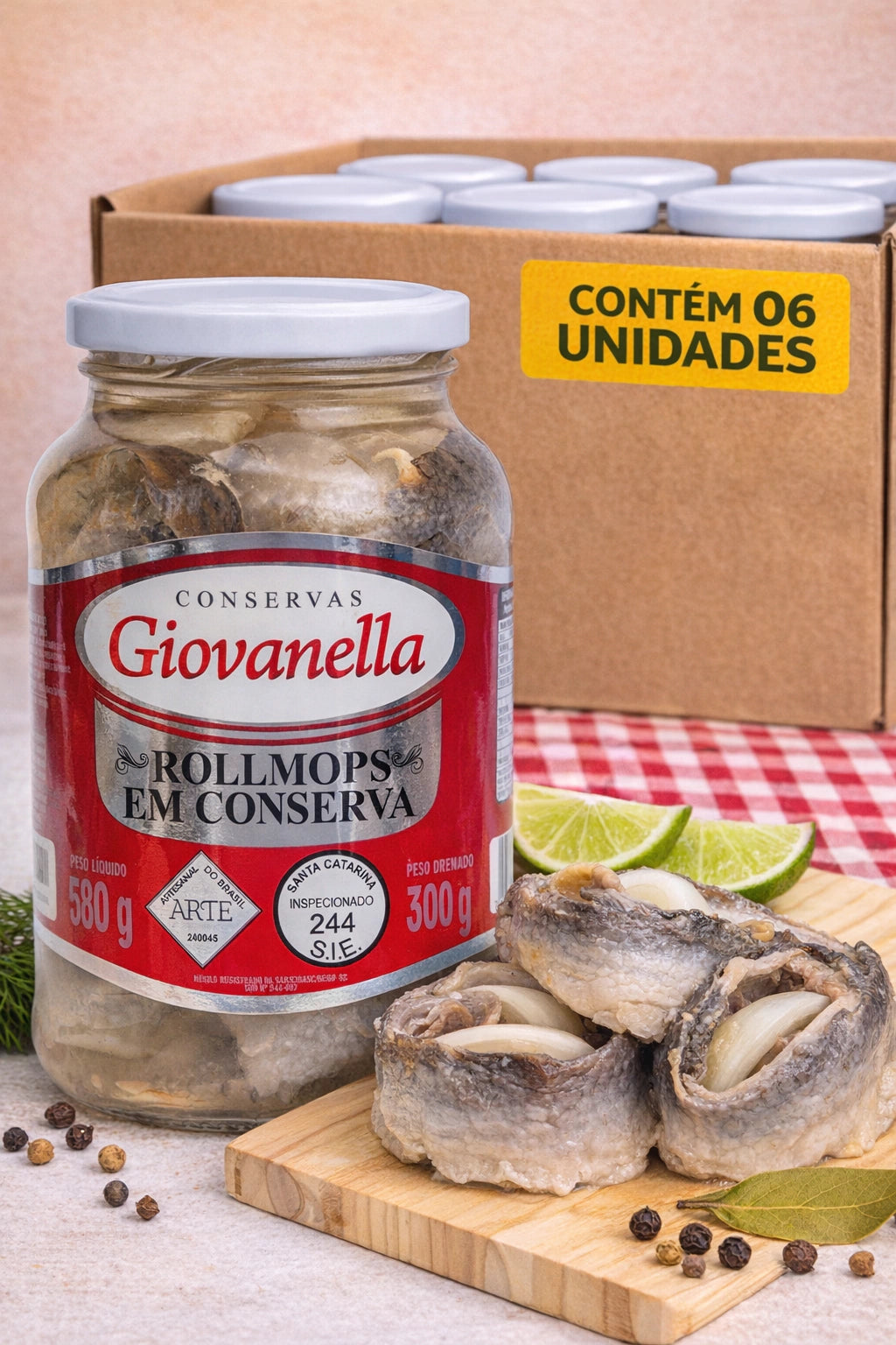 Kit 6 Rollmops Tradicional