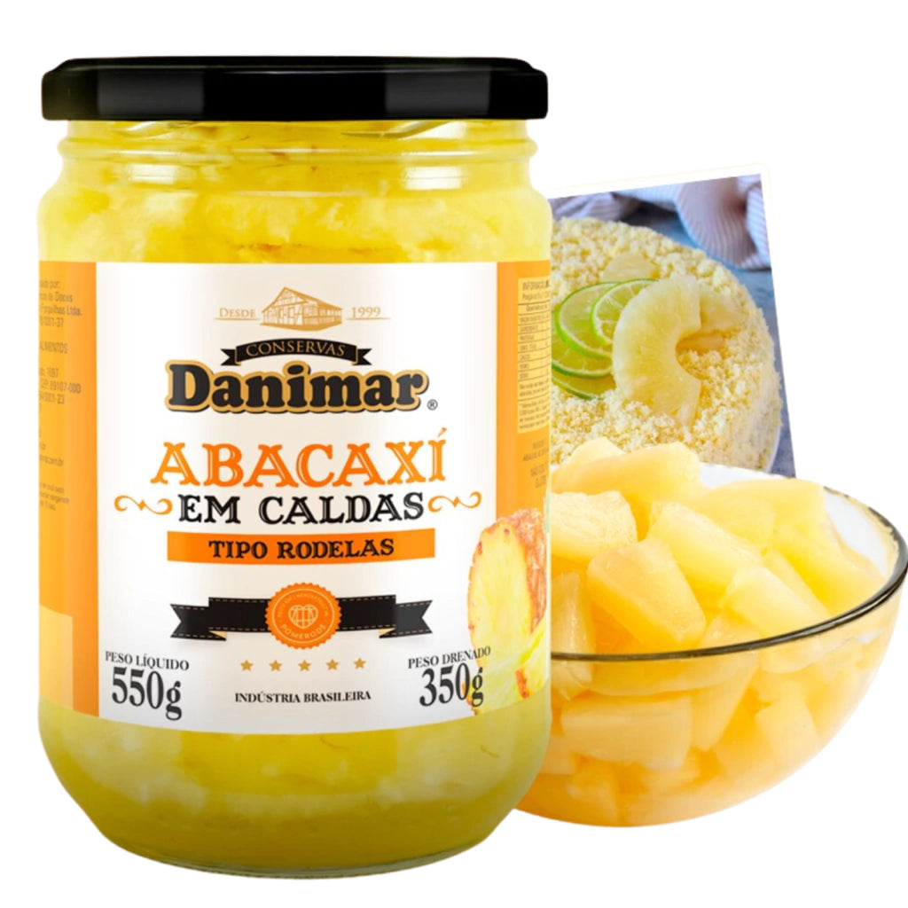 Abacaxi Em Calda Rodelas Danimar 550g