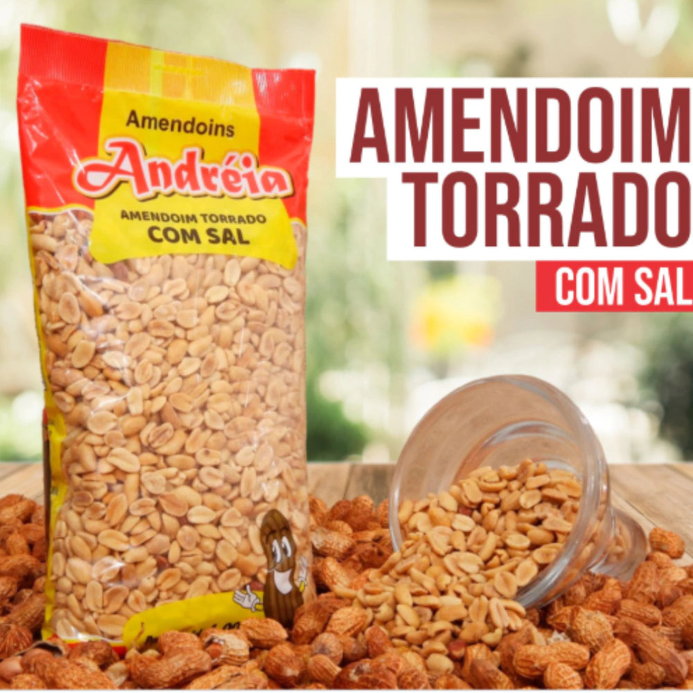 AMENDOIM TORRADO SALGADO 1KG
