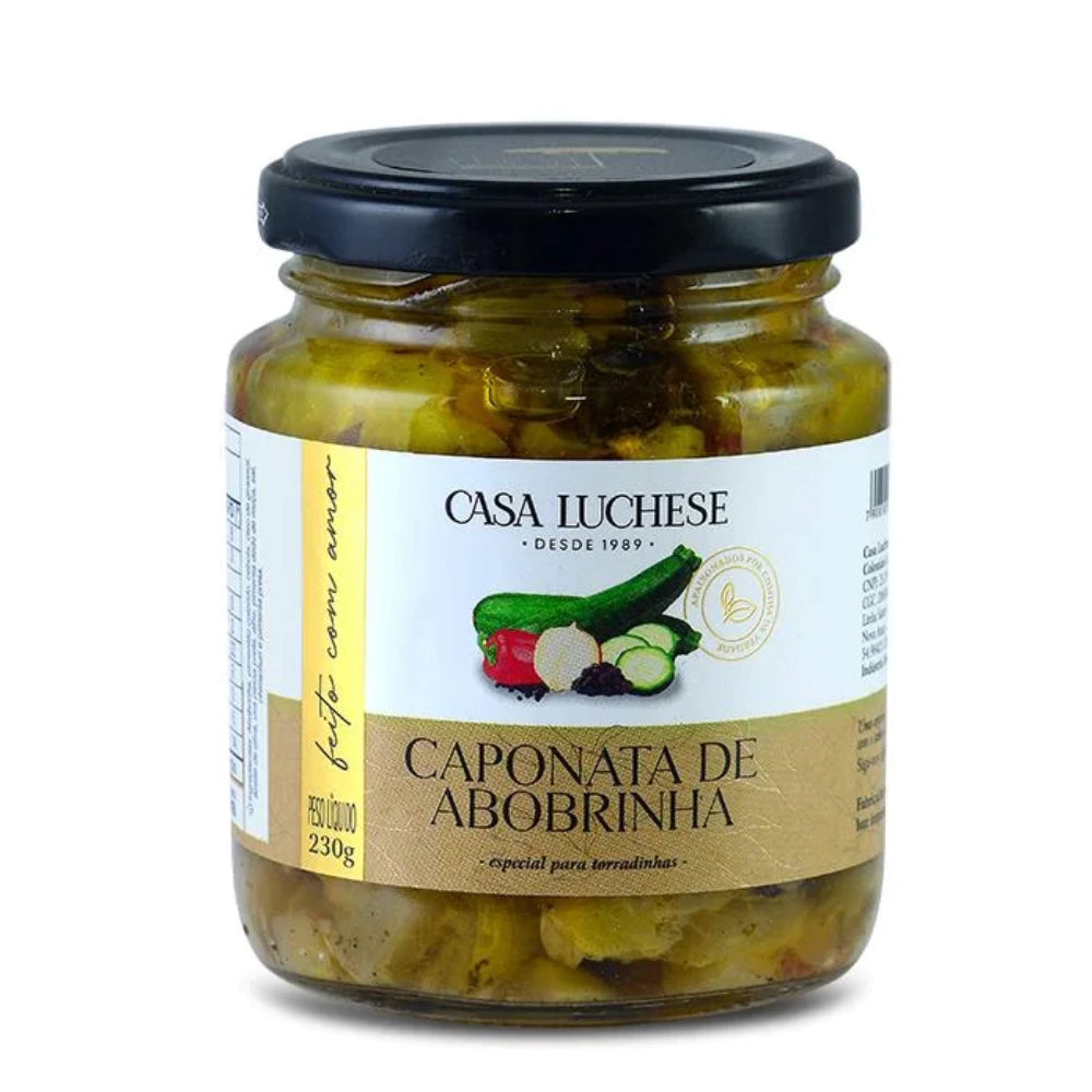 Caponata de Abobrinha 215g Casa Luchese