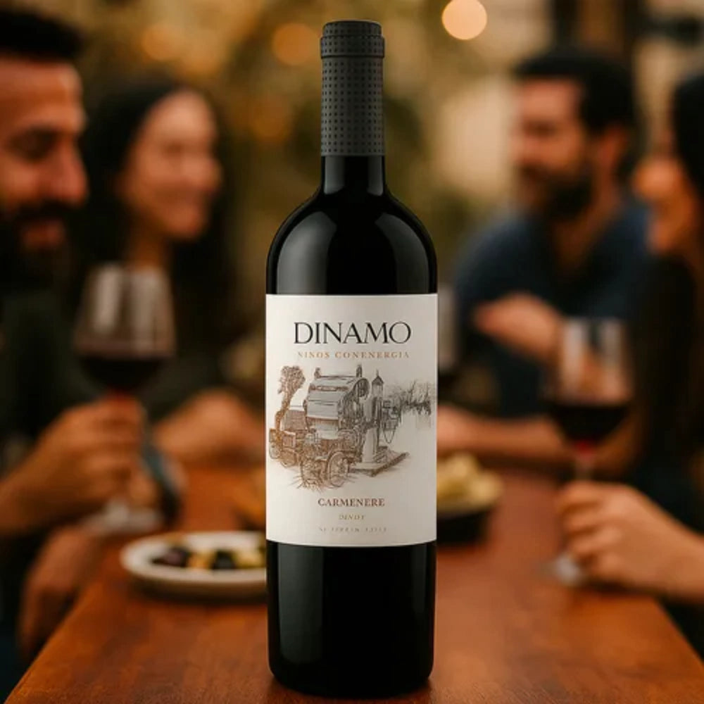 Vinho Fino Tinto Seco Chileno Dinamo Carménère 750ml