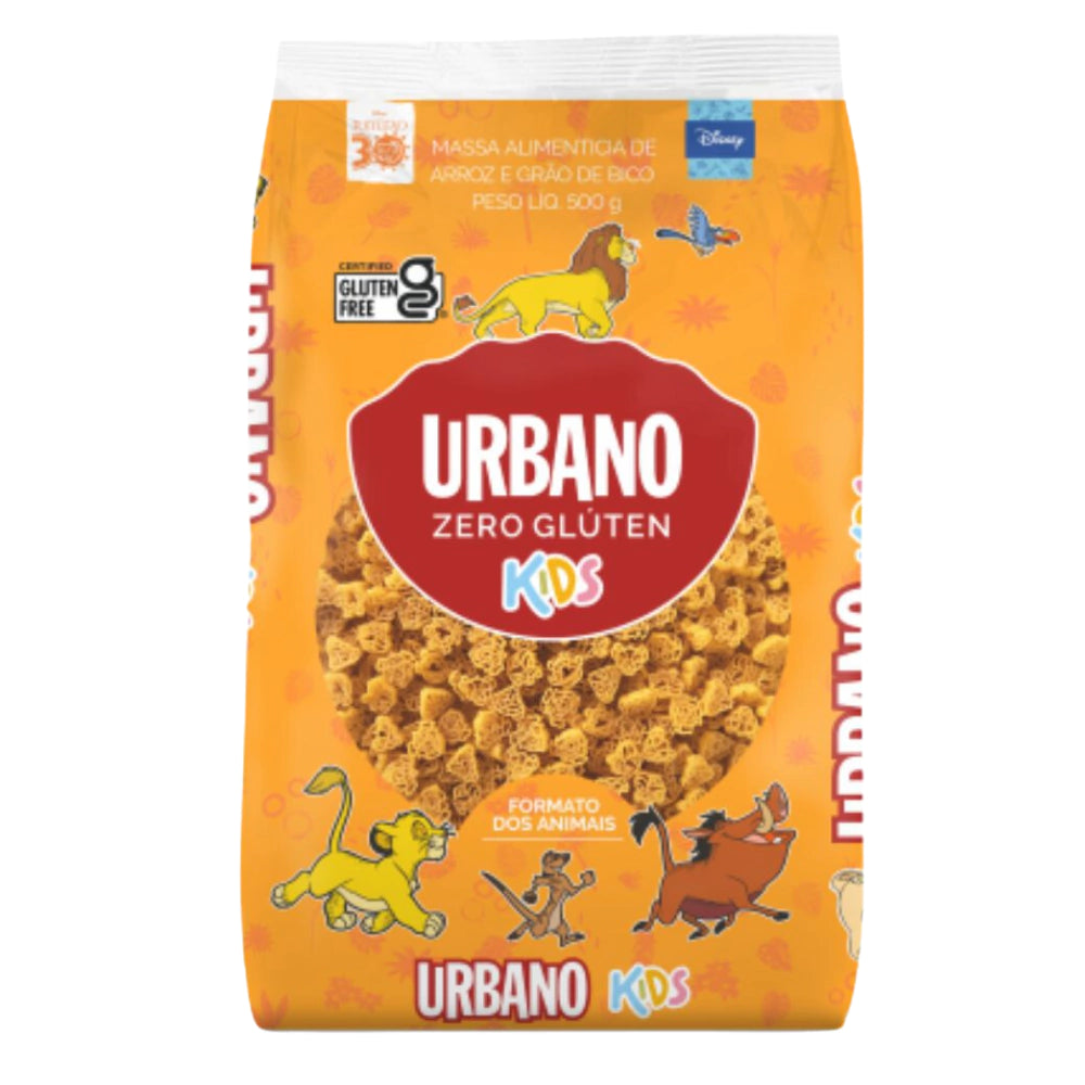 Macarrão Sem Glúten Do Rei Leão Urbano Kids 500grs