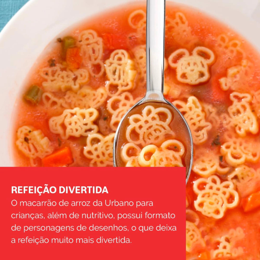 Macarrão Sem Glúten Do Rei Leão Urbano Kids 500grs