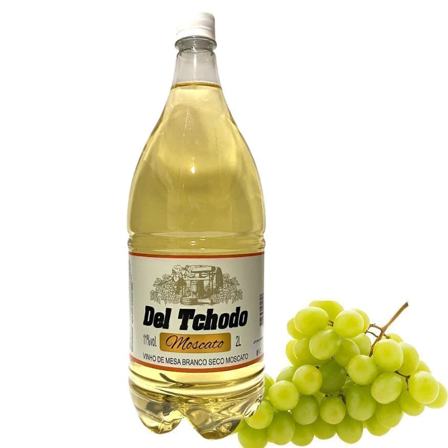 Vinho Branco de Mesa Seco Moscato Del Tchodo 2L