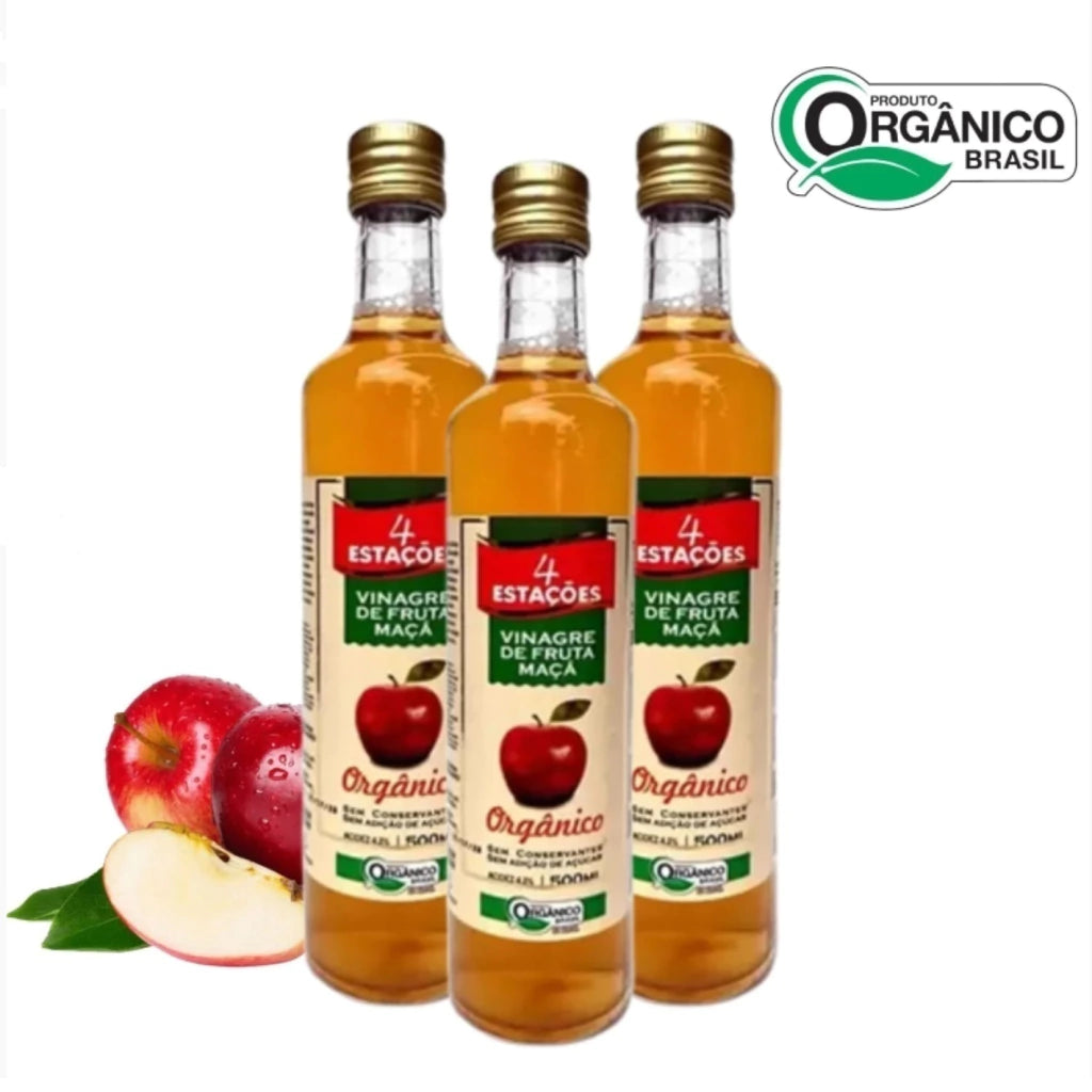 Vinagre de Maça 4 Estações Acidez 4,2% 500ml