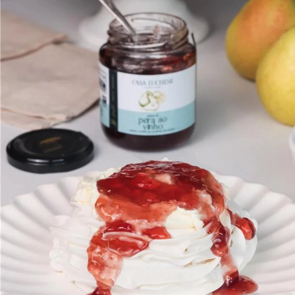 Geléia de Pera ao Vinho 260g Casa Luchese