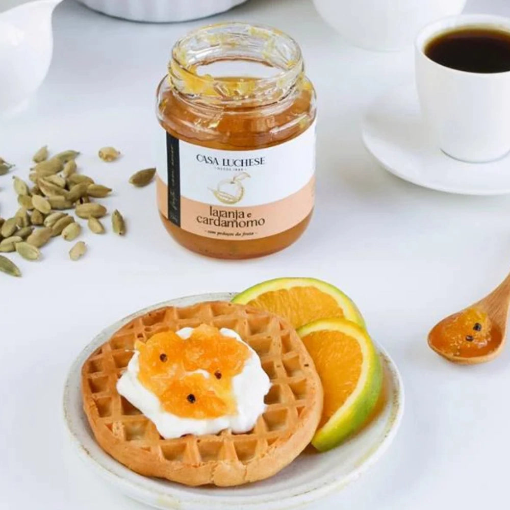 Geléia de Laranja & Cardamono Premium 250g Casa Luchese