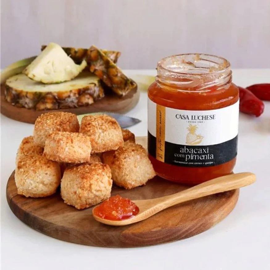 Geléia de Abacaxi com Pimenta 260g Casa Luchese