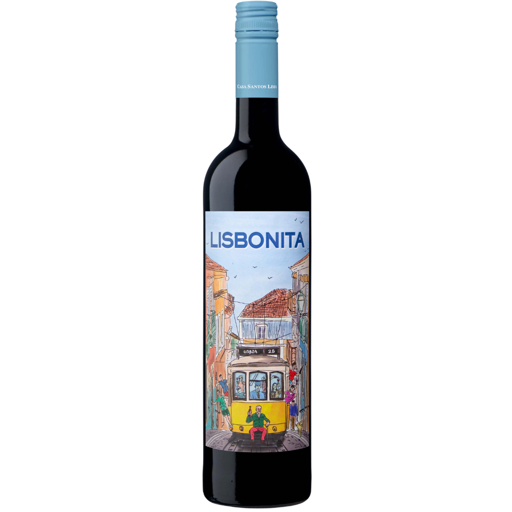 Vinho Português Tinto Fino Meio Seco Lisbonita