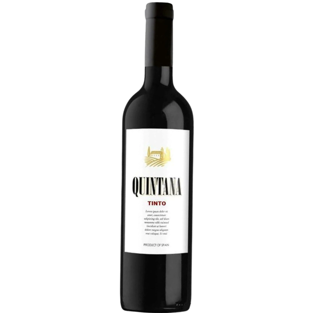 Vinho Tinto Fino Seco Espanhol Quintana 750ml