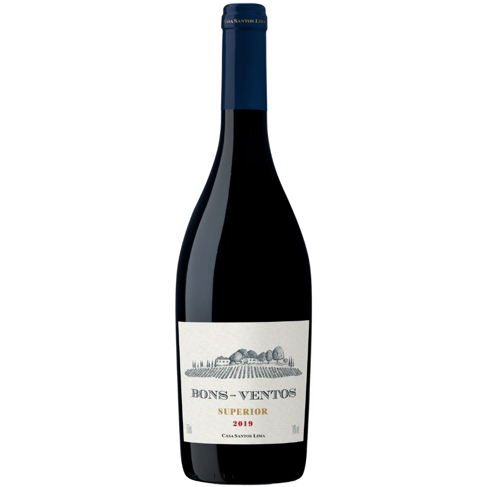 Vinho Português Tinto Fino Bons Ventos Superior 750ml