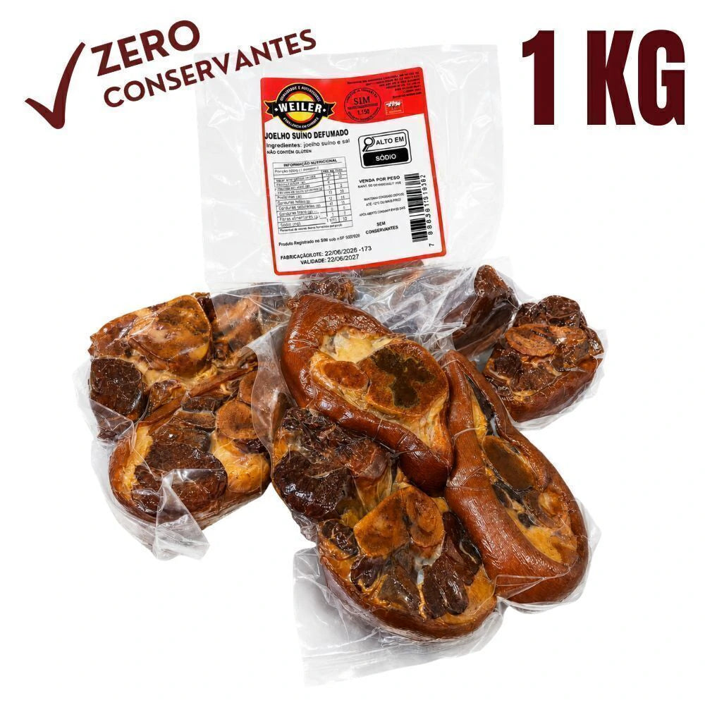 Joelho Suíno Defumado SEM CONSERVANTES 1 KG