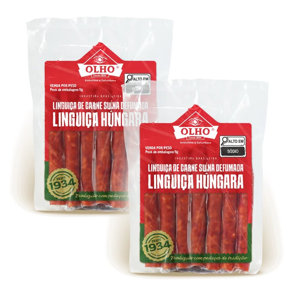 Linguiça de Carne Suína Defumada Húngara 100g