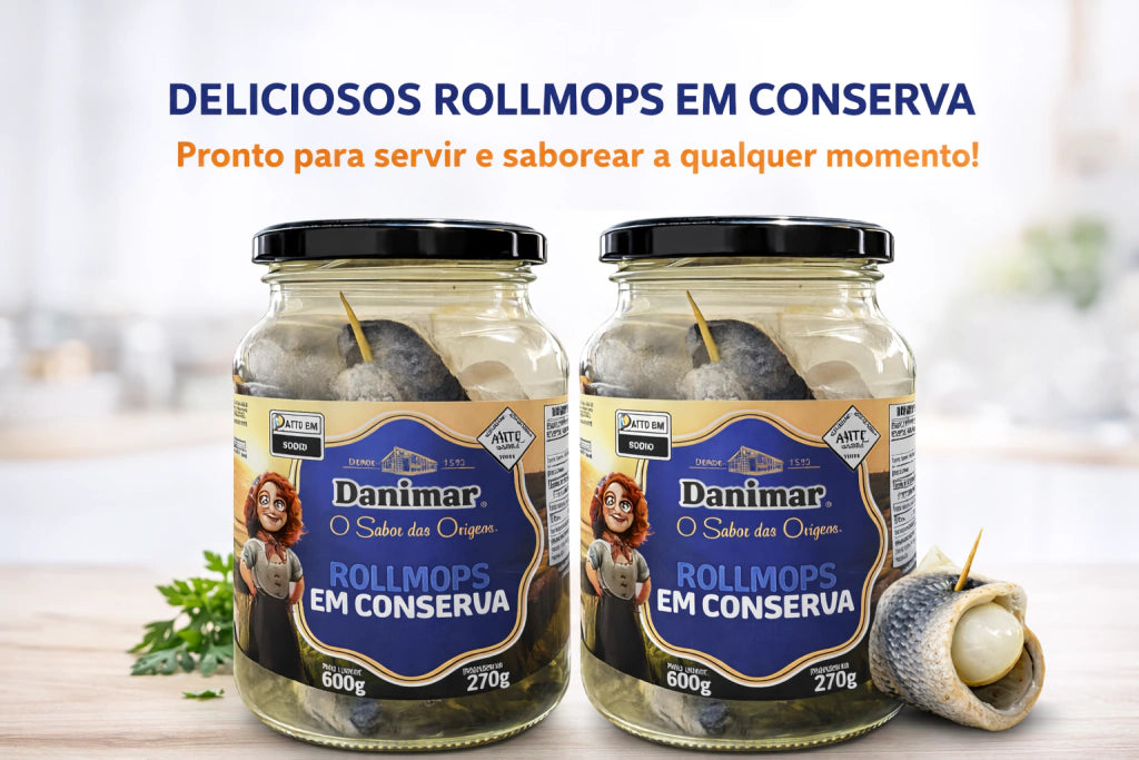 Kit 2 Rollmops Tradicional Danimar Conservas