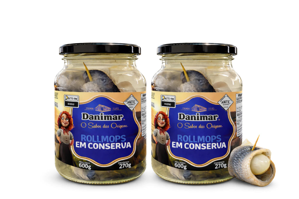 Kit 2 Rollmops Tradicional Danimar Conservas