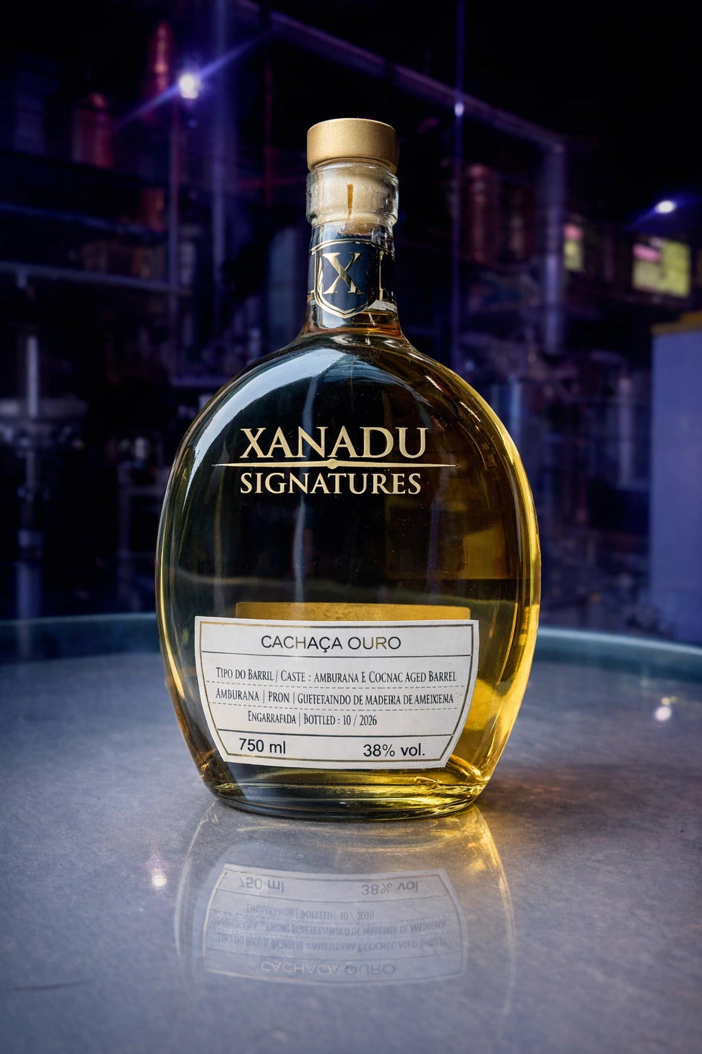 Cachaça Ouro Xanadu Signature Amburana Café