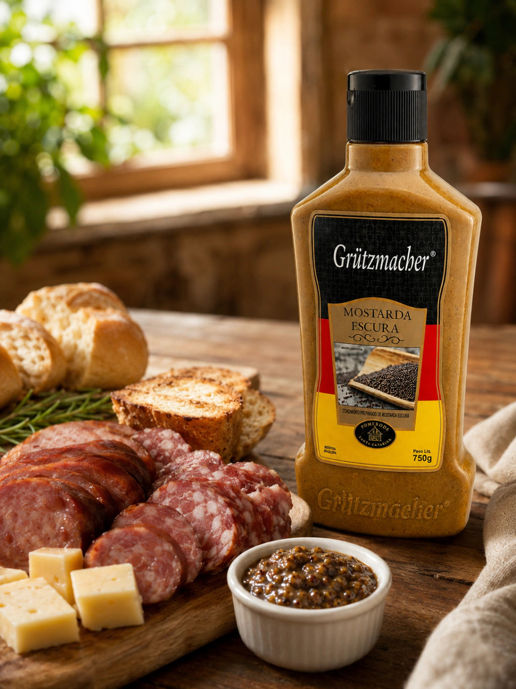 Mostarda Escura Grutzmacher 750g