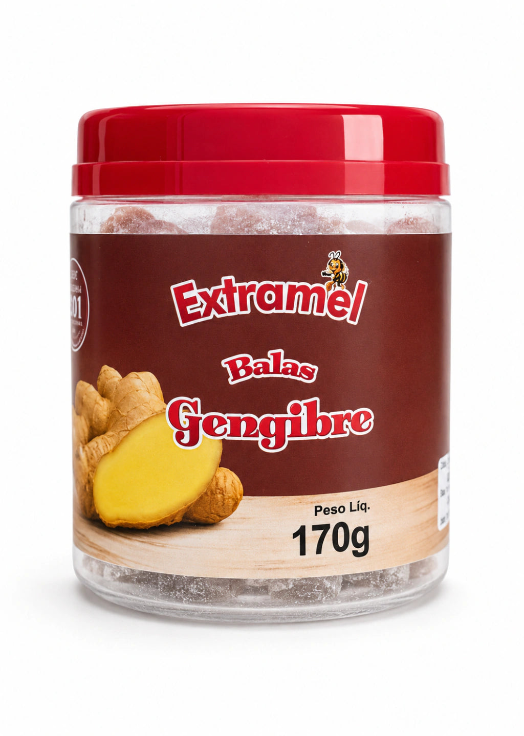 Bala Extramel Gengibre/Mel e Própolis/Mel com Guaco/Sortida 170g