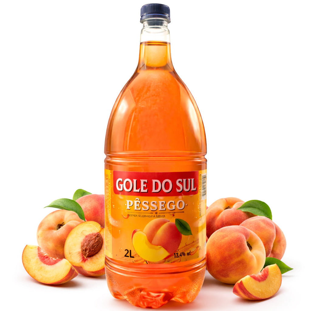 Cooler Vinho de Pêssego Gole do Sul PET 2 Litros