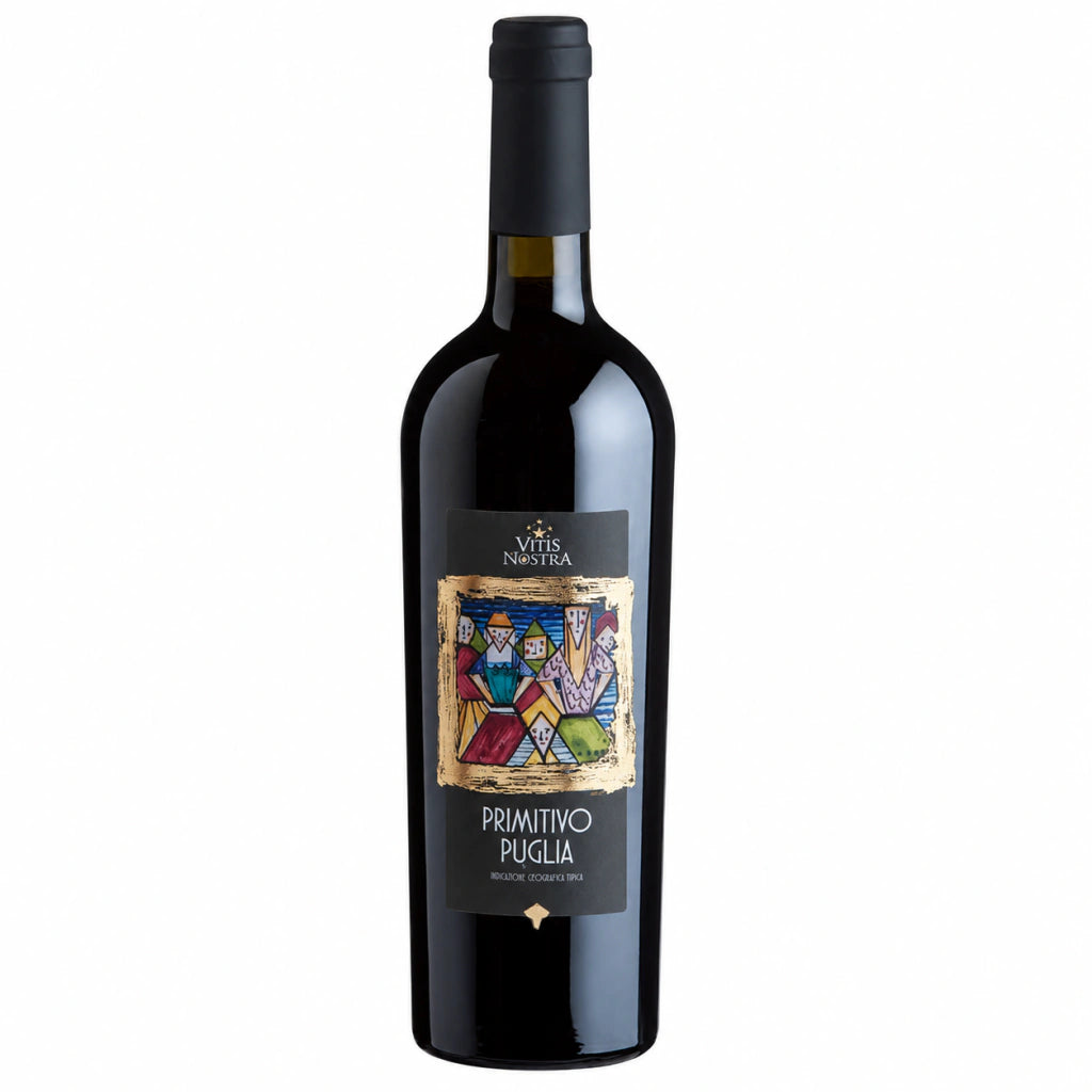 Vinho Meio Seco Vitis Nostra Primitivo Puglia 750ml