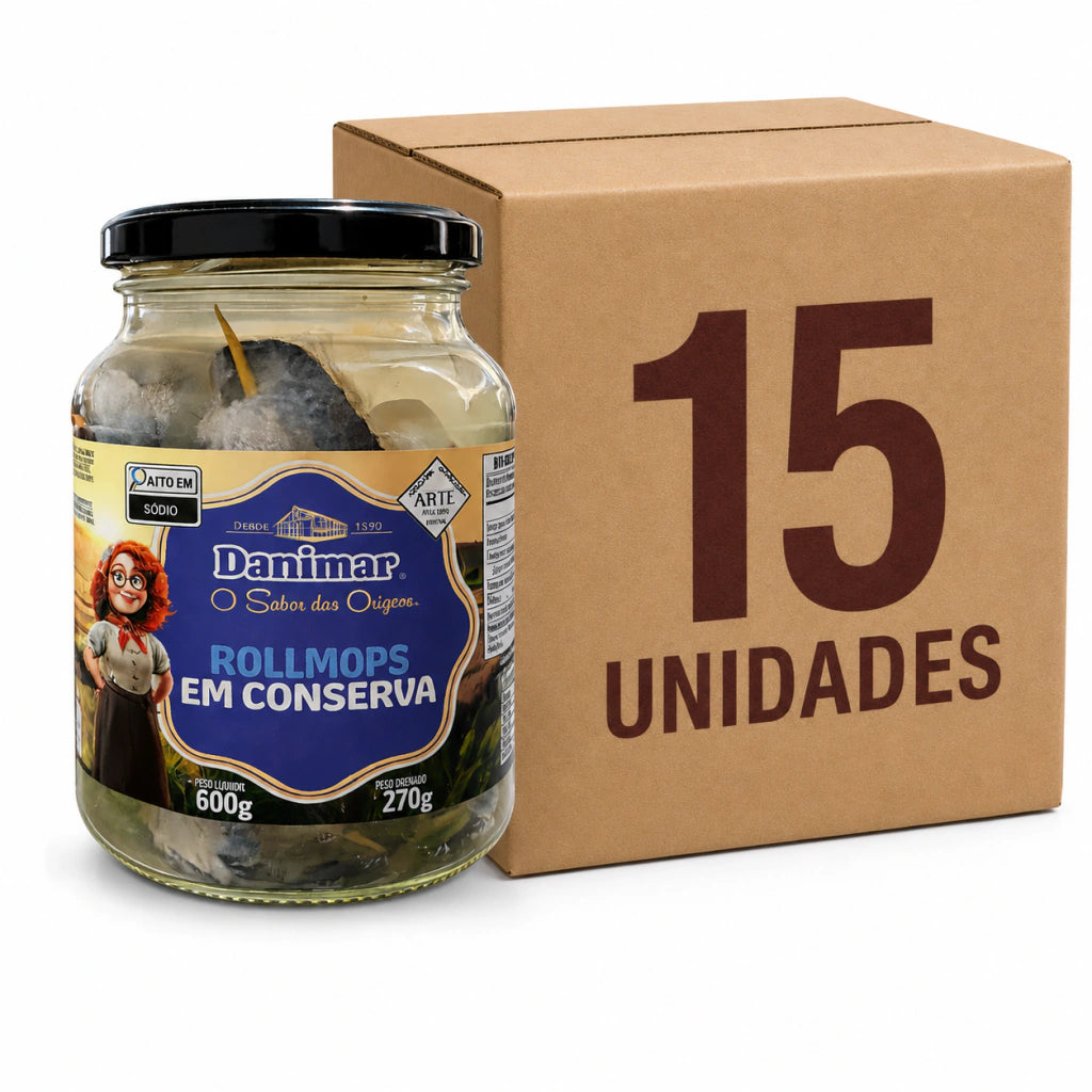 Rollmops em Conserva Danimar CAIXA COM 15 UNIDADES