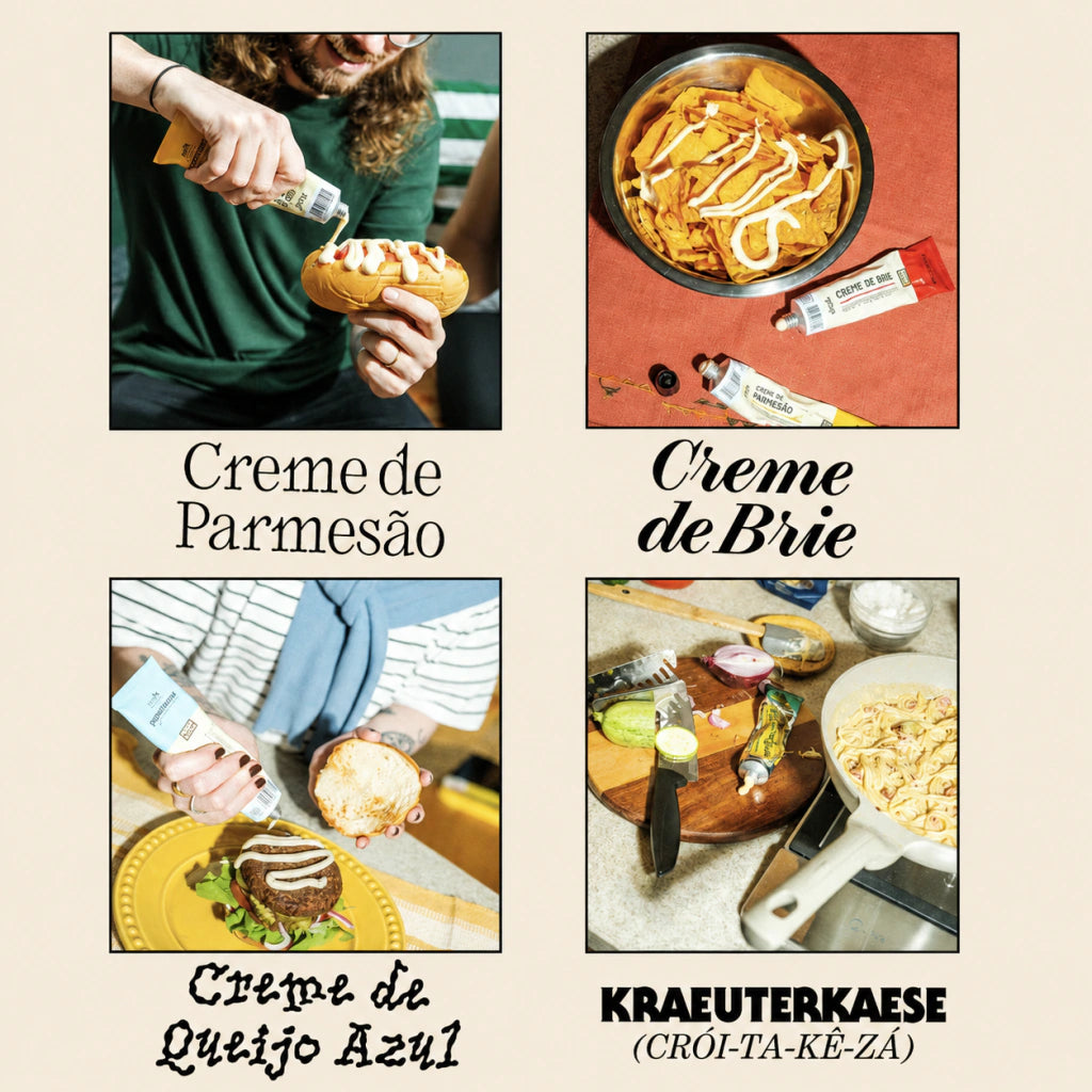 Kit 4 Queijos Cremosos Pomerode Alimentos