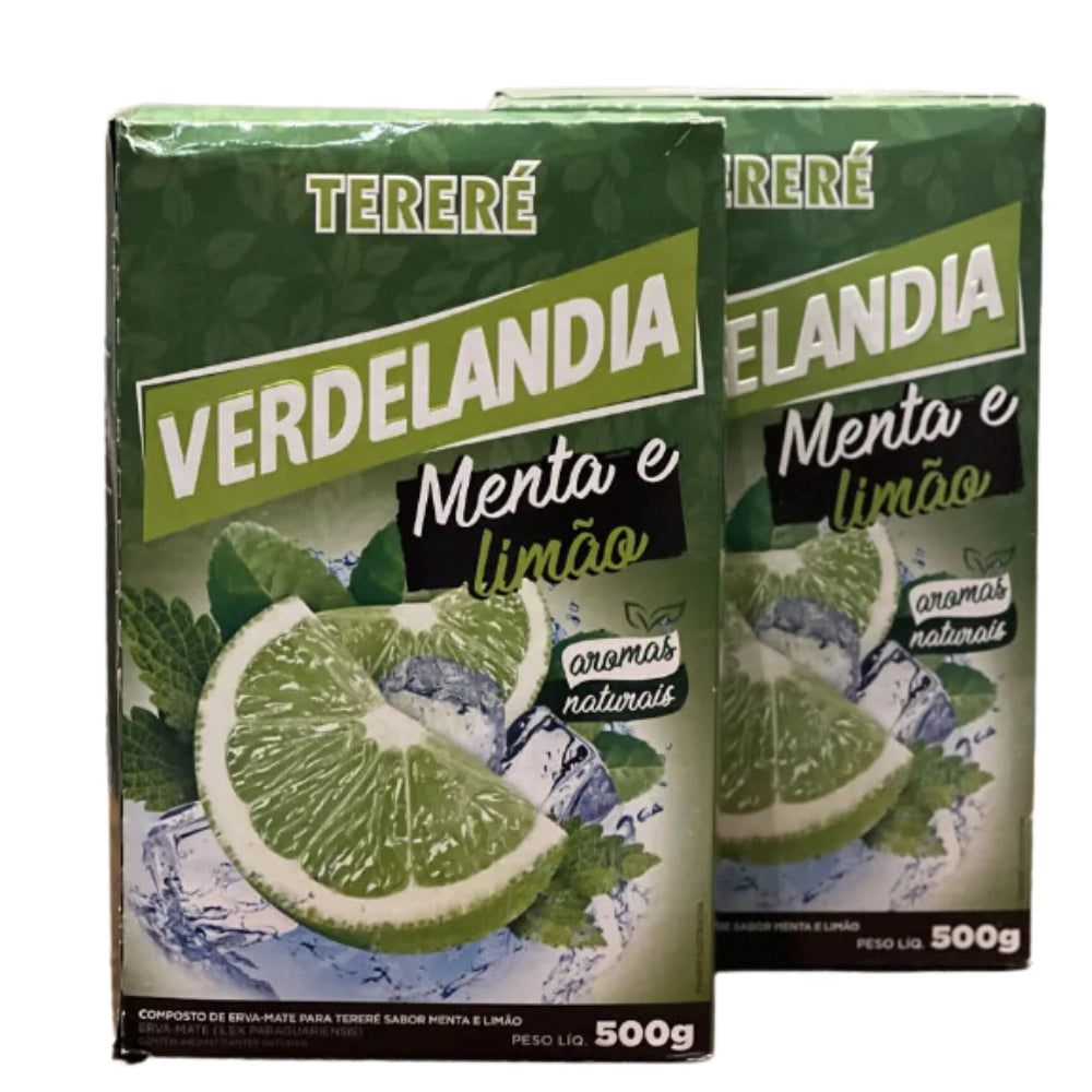 Erva Mate Terere Verdelândia Mate Gelado 500g (Escolha o Sabor)