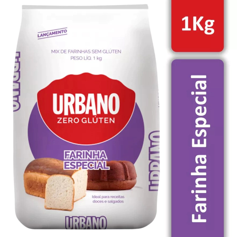 Mix de Farinha Sem Glúten Urbano - 1KG
