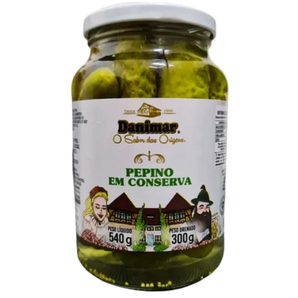 Pepino Em Conserva Danimar Artesanal 300g