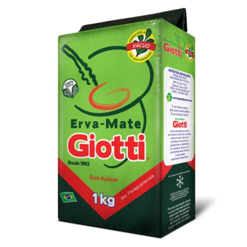 Erva Mate Giotti embalada a vácuo 1 Kg