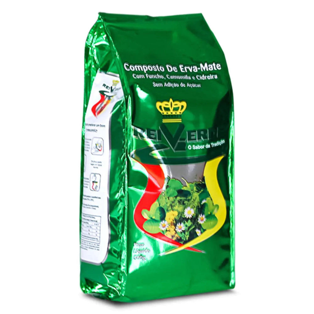 Erva Mate Rei Verde Composta 500g