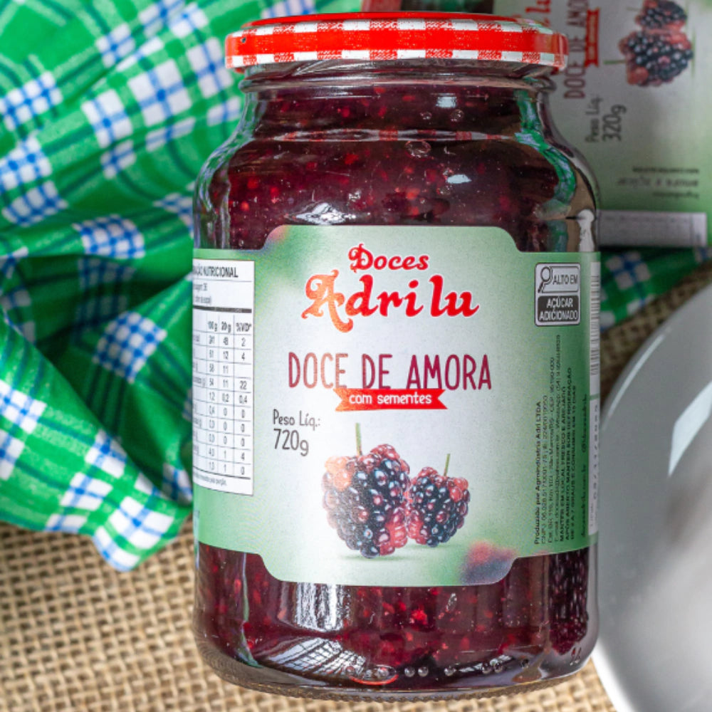 Doce Geléia de Amora Adrilu 720g