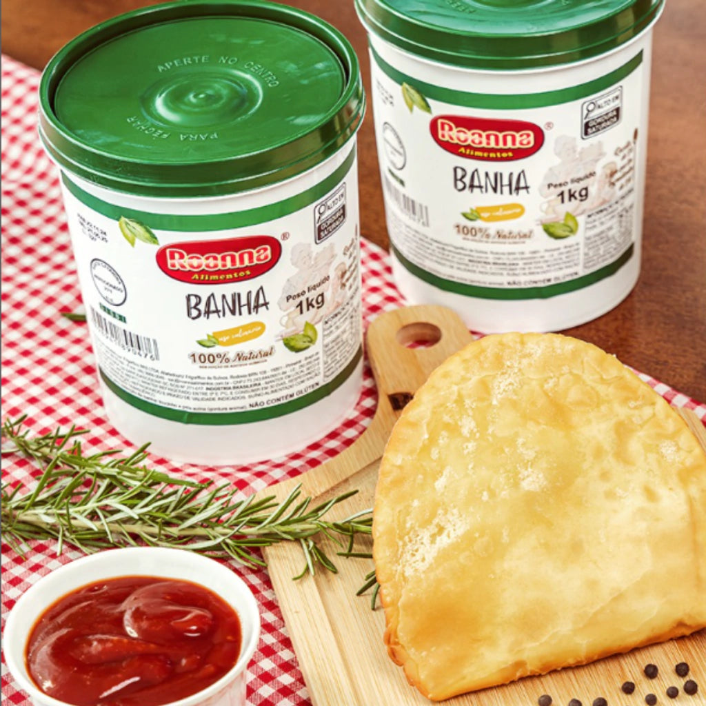 Banha Suína Pote 1Kg - Roanna Alimentos