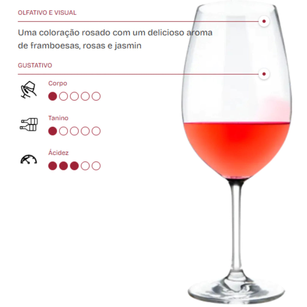 Vinho Argentino Callia Rosé 750ml