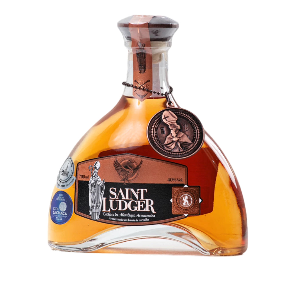 CACHAÇA SAINT LUDGER OURO PREMIUM IMPERIAL 700ML