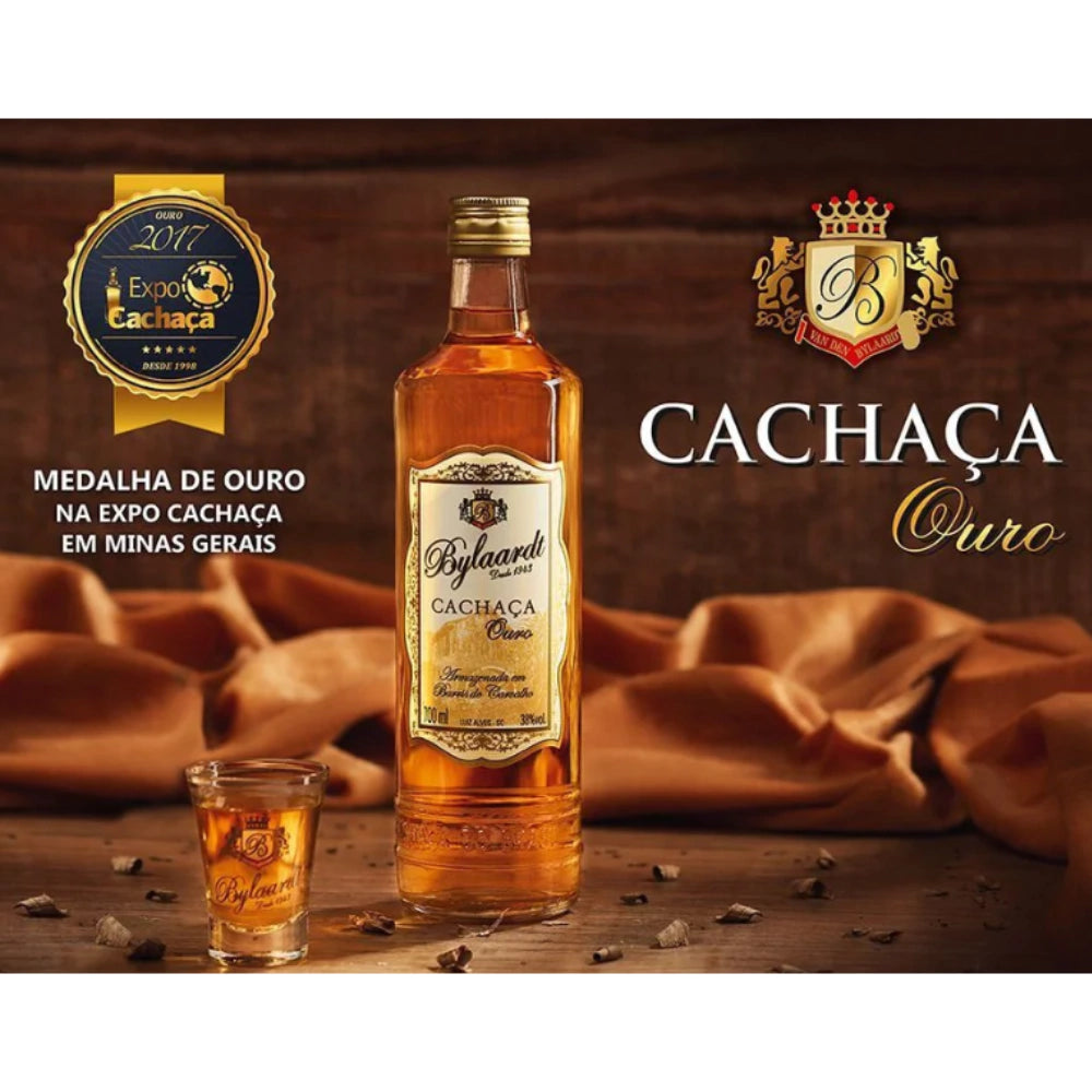 Cachaça Bylaardt Ouro 5 anos 700ml