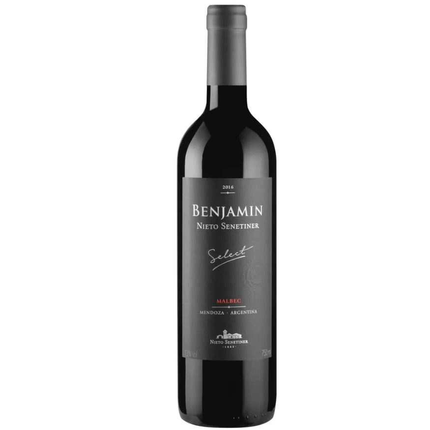 Vinho Tinto Seco Malbec Benjamin Nieto Senetiner Select 2016 Adega Bodegas Nieto Senetiner 750 Ml
