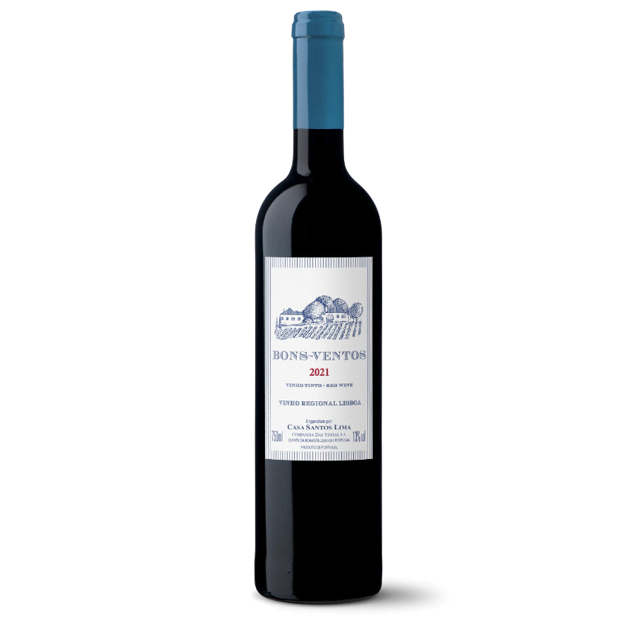 Vinho Fino Português Bons Ventos Tinto 750ml