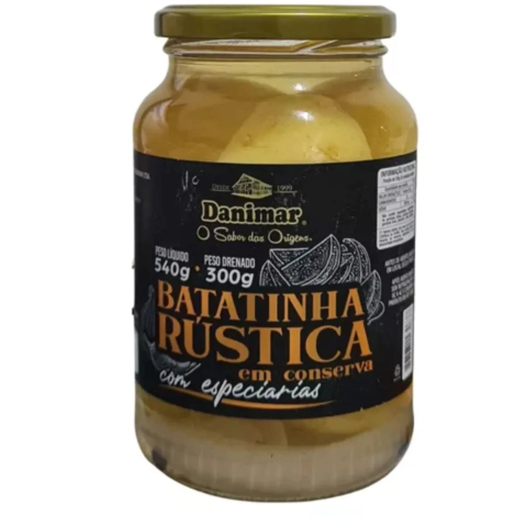 Batatinha Rústica Com Especiarias Em Conserva Danimar