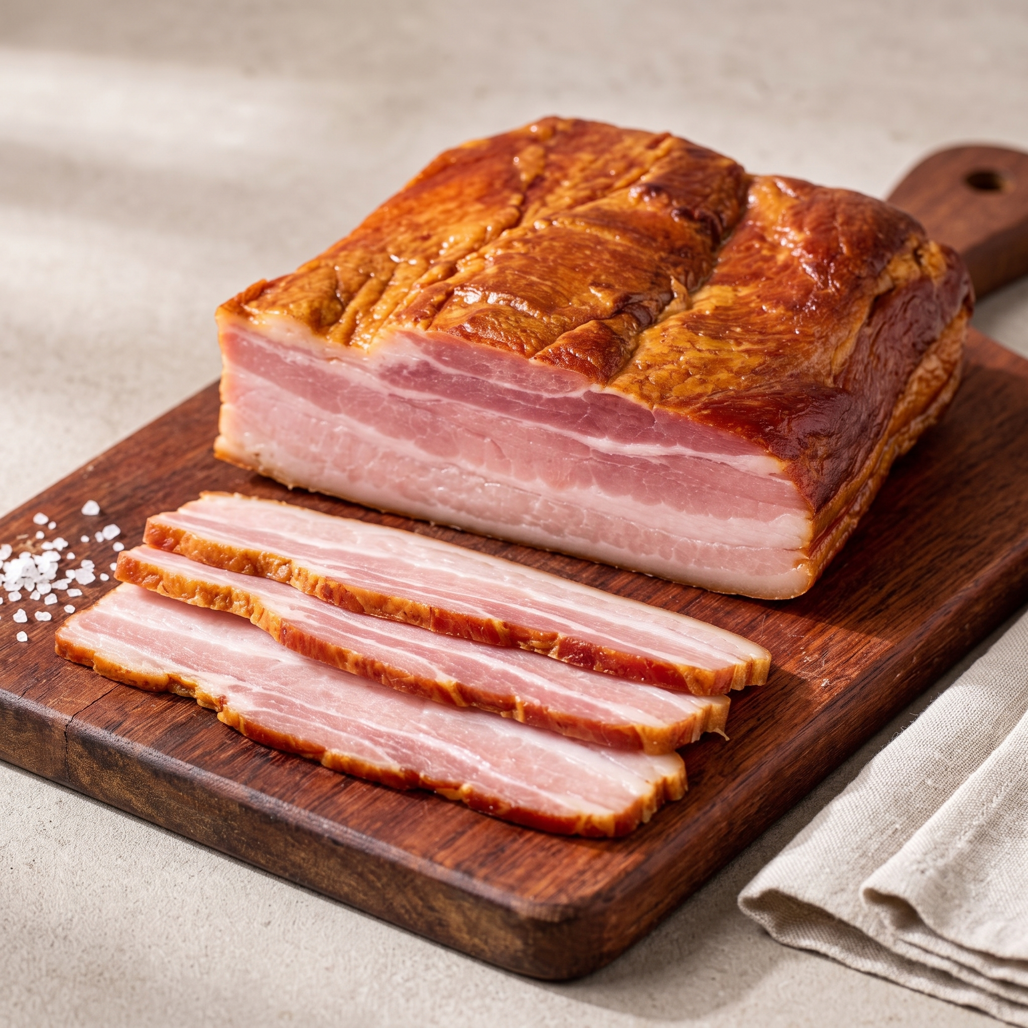 Bacon Artesanal Suíno - Sem Adição de Conservantes