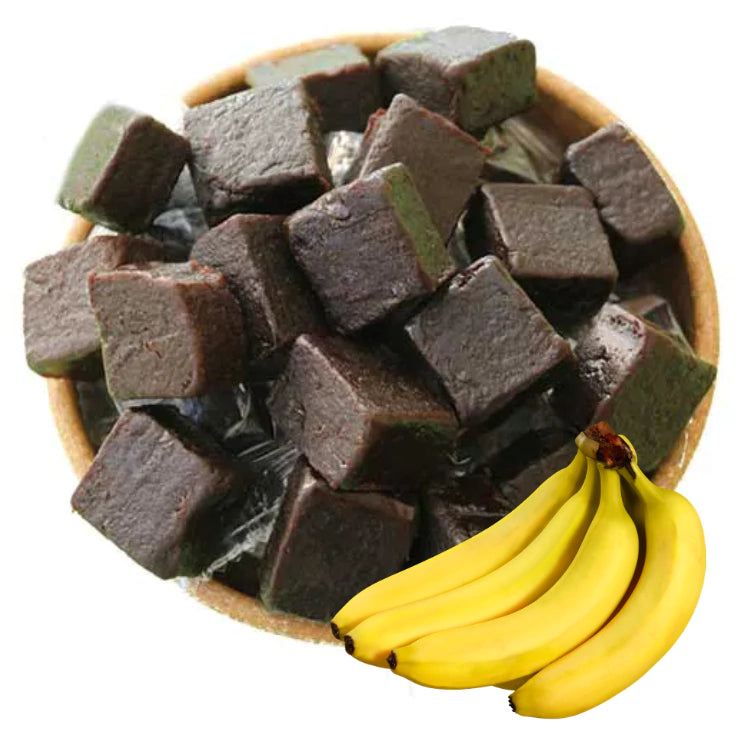 Bala de Banana Artesanal 100% Natural Sem Conservantes - Com ou Sem Adição de Açúcar 500G