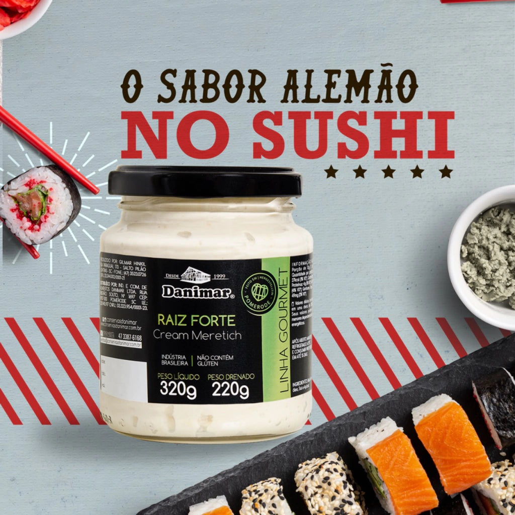 Raiz Forte Gourmet Em Conserva Cream Meretich Danimar